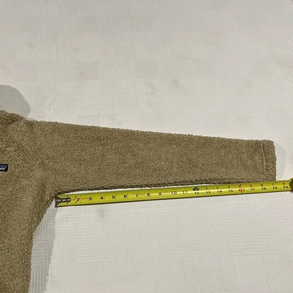 Patagonia Los Gatos Fleece Pullover Women's Small Brown‎ 1/4 Zip Soft Jacket - Picture 11 of 12